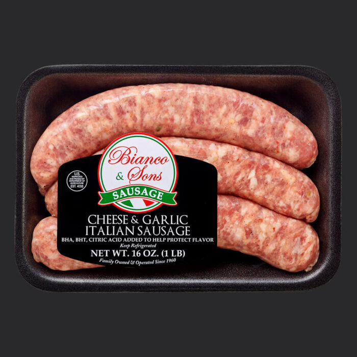 bianco cheese garlic italian sausage