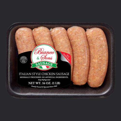 bianco italian style chicken sausage